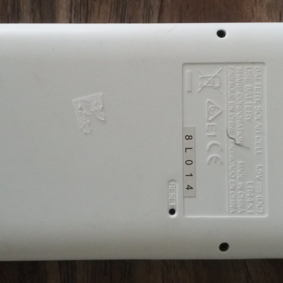 Sharp EL-W535XG WriteView Scientific Calculator , Tested & Working, Dual power - Picture 4 of 4